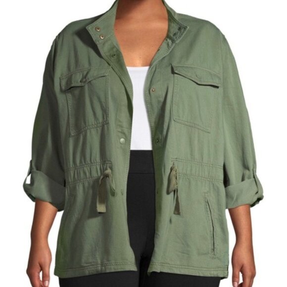Utility Jacket, Green - Picture 2 of 8